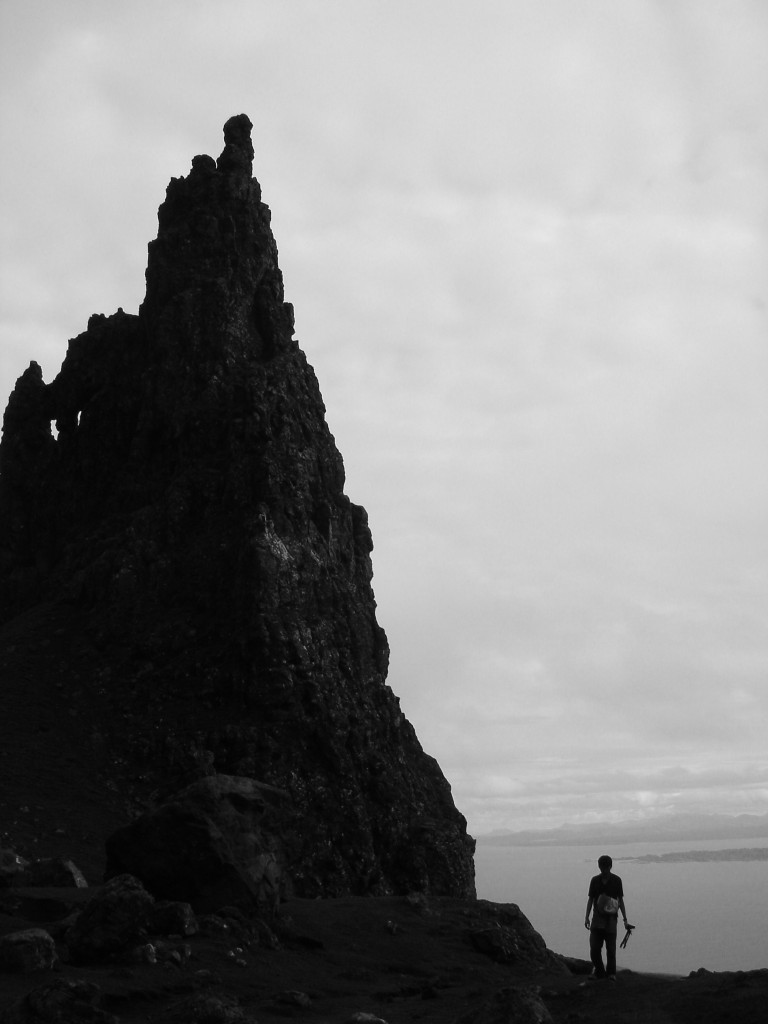 Rock and beach