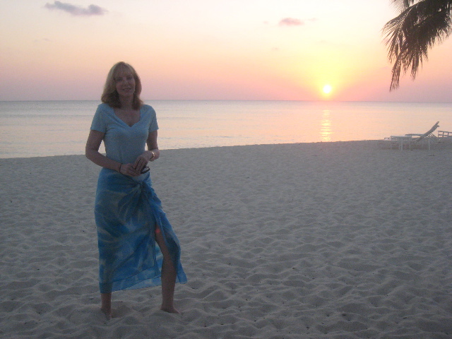 Debra at the Beach